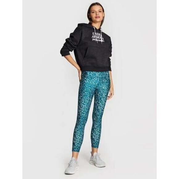 NWT UNDER ARMOUR Heatgear Compression High Rise Ankle Leggings Womens Size Small - Picture 2 of 10